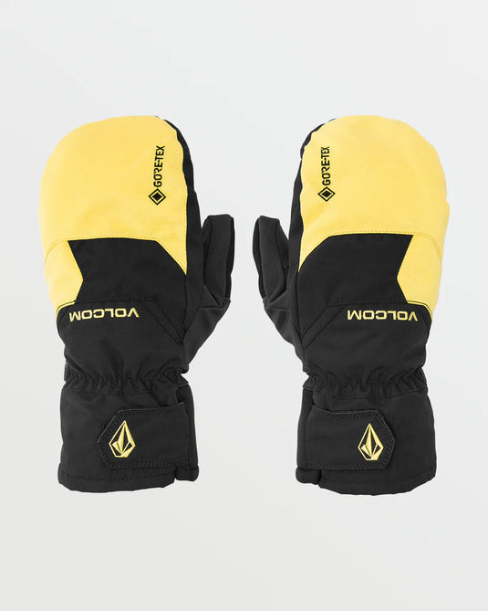 Volcom Men's Stay Dry GORE-TEX Mittens Dark Yellow J6852505_DKY