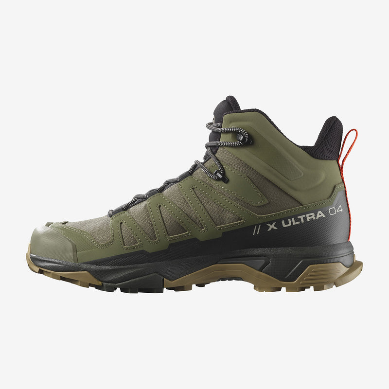 Load image into Gallery viewer, Salomon Men&#39;s X Ultra 4 Mid Gore-Tex Hiking Shoes Deep Lichen/Green Peat/Kelp L41739800
