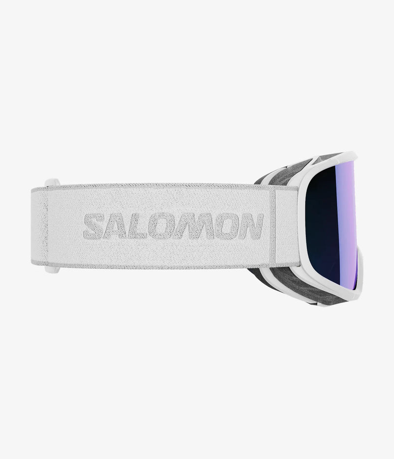 Load image into Gallery viewer, Salomon Unisex Aksium 2.0 Goggles White/Mid Blue L41778500
