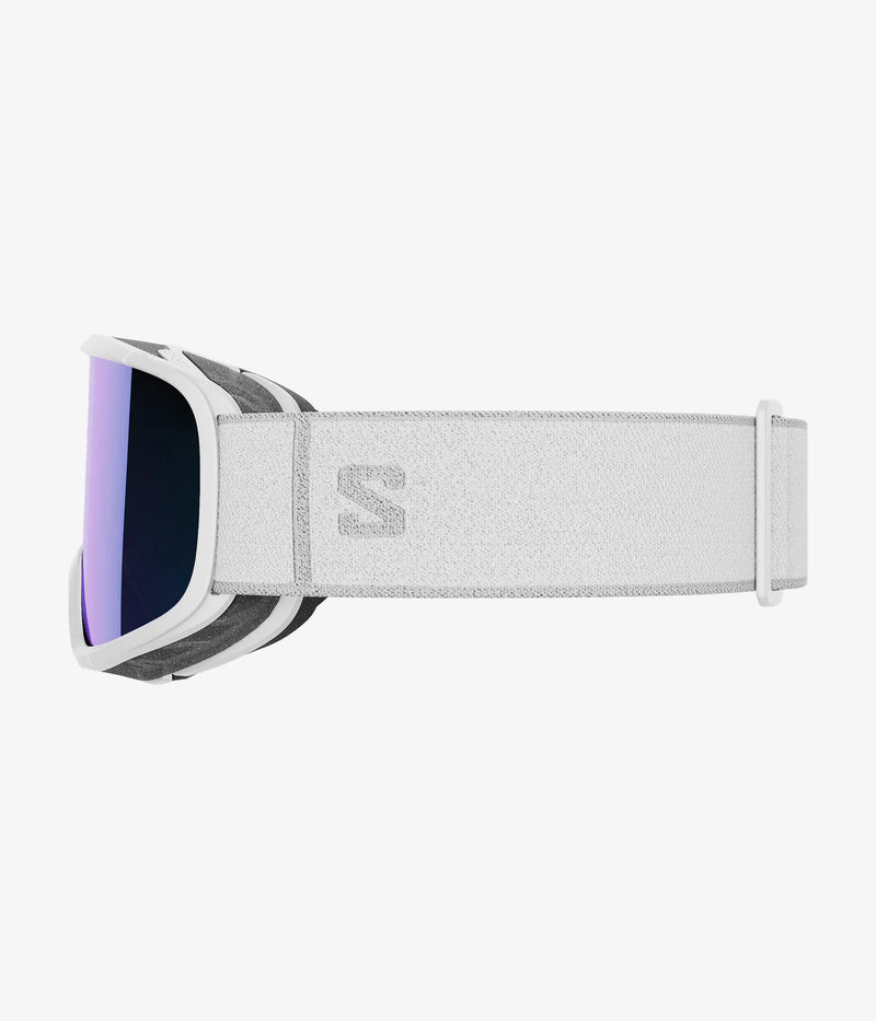 Load image into Gallery viewer, Salomon Unisex Aksium 2.0 Goggles White/Mid Blue L41778500
