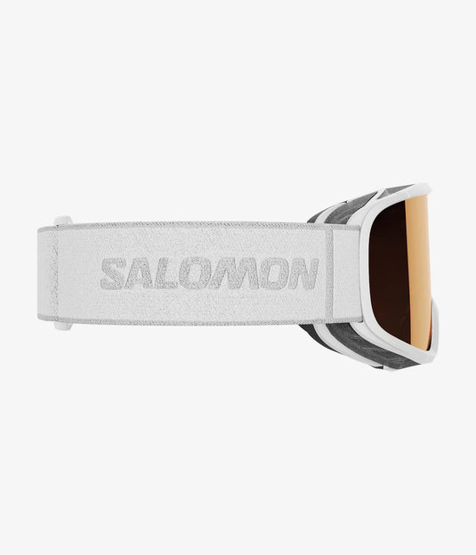 Salomon Unisex Aksium 2.0 Access Goggles White/Tonic Orange S2 L41783100