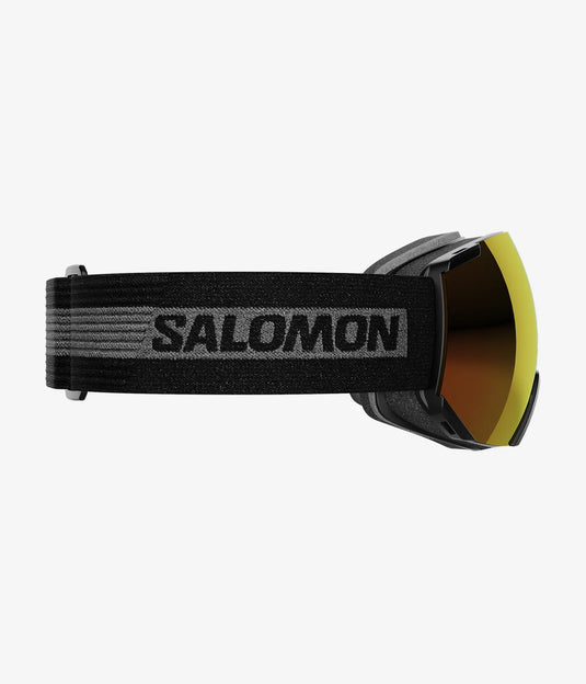 Salomon Unisex Radium Goggles Black/Mid Red S2 L47005400