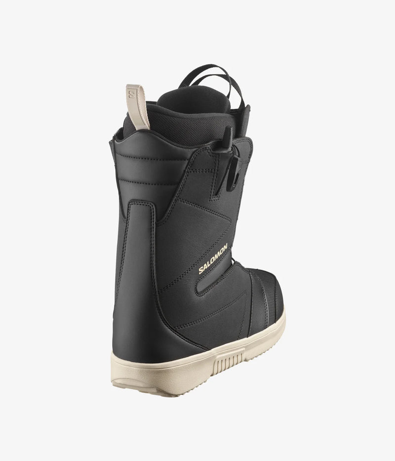 Load image into Gallery viewer, Salomon Men&#39;s Faction Snowboard Boots Black/Black/Rainy Day L47242800
