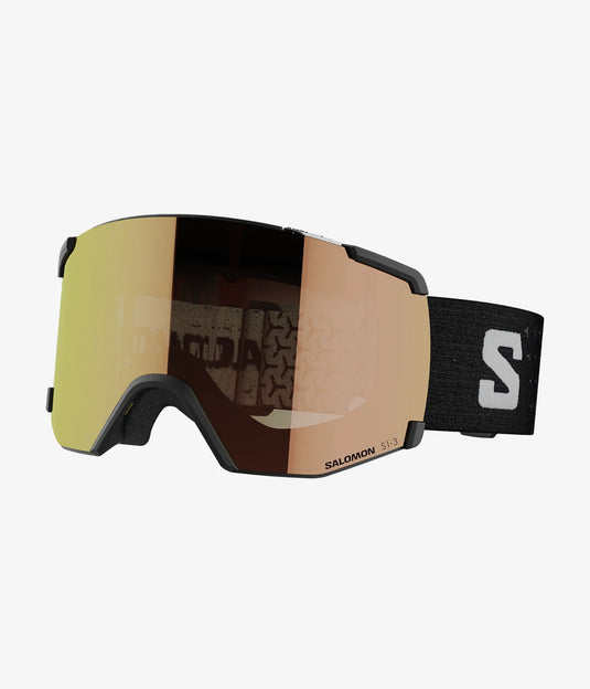 Salomon Unisex S/View Photochromic Goggles Black/Photo Red S1-3 L47251100