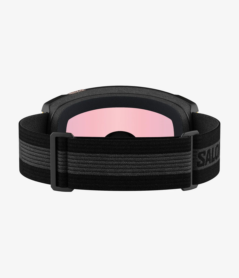 Load image into Gallery viewer, Salomon Unisex S/View Goggles Black/Mid Red S2 L47252000
