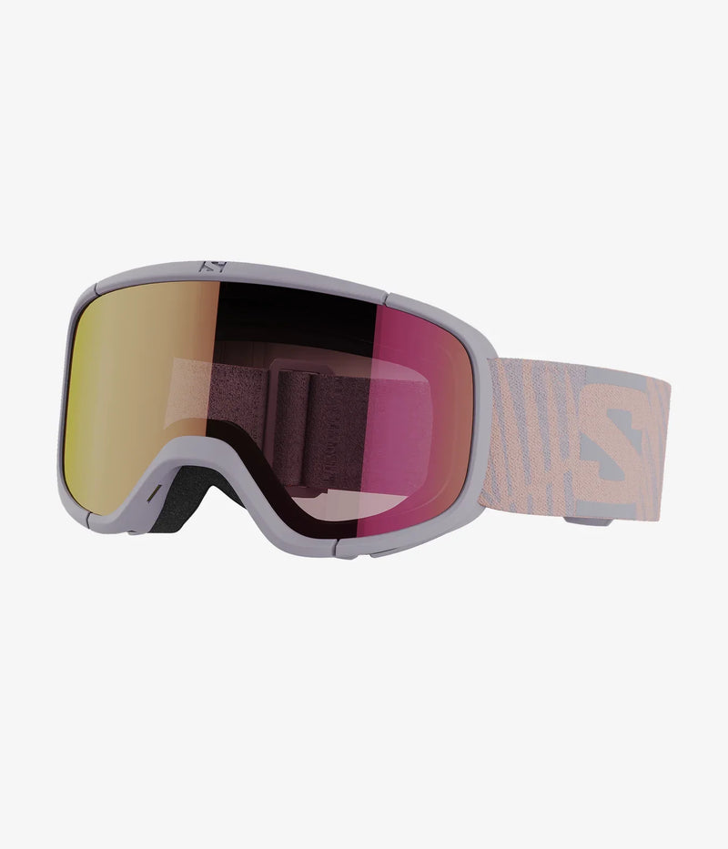 Load image into Gallery viewer, Salomon Kid&#39;s Lumi Goggles Evening Haze/Ruby S2 L47253800
