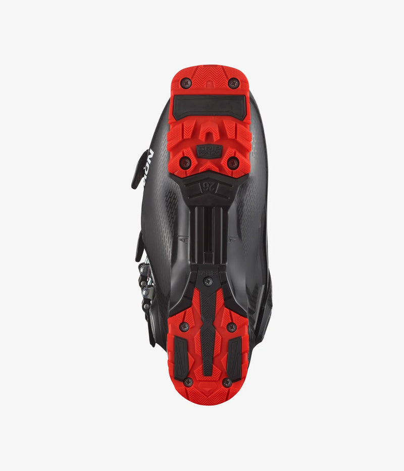 Load image into Gallery viewer, Salomon Men&#39;s Select Hv 90 Ski Boots Black/Red/Beluga L47342800
