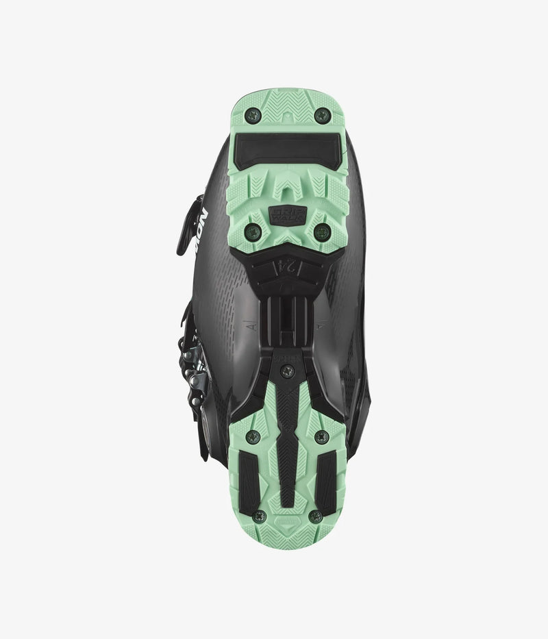 Load image into Gallery viewer, Salomon Women&#39;s Select HV 80 Ski Boots Black/Spearmint/Beluga L47343100
