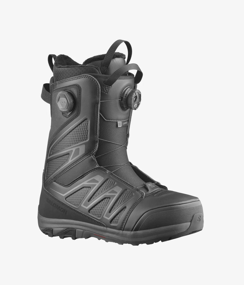 Load image into Gallery viewer, Salomon Men&#39;s Launch BOA SJ Snowboard Boots Black/Black/Black L47403000
