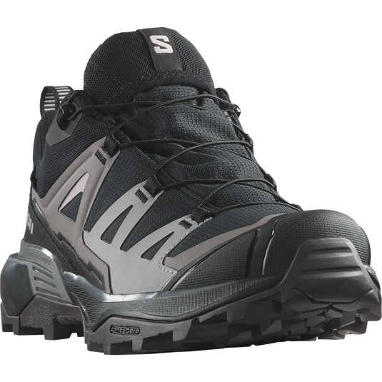 Salomon Women's X Ultra 360 Gore-Tex Hiking Shoes Black/Plum Kitten/Shale L47449200