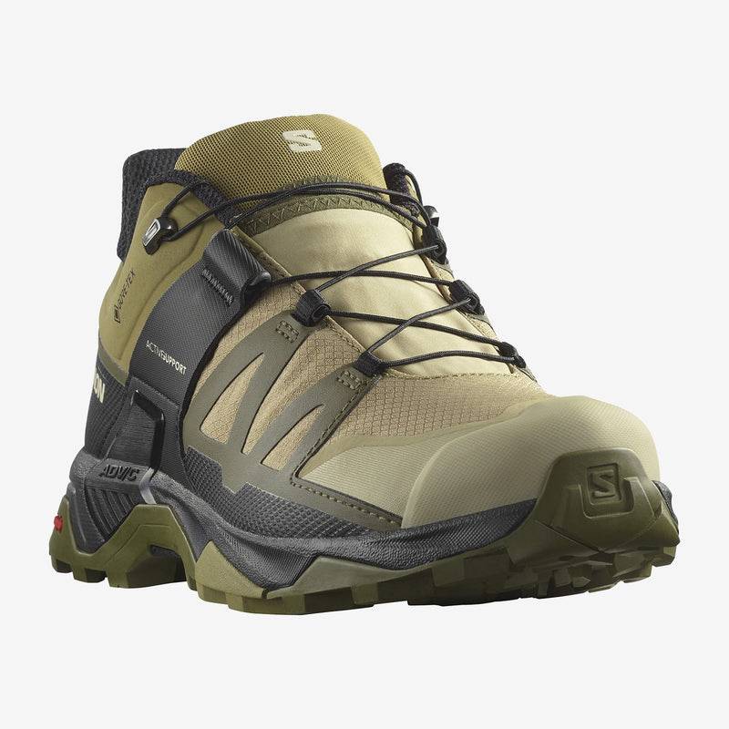 Load image into Gallery viewer, Salomon Men&#39;s X Ultra 4 Gore-Tex Hiking Shoes Slate Green/Olive Night/Black L47452900
