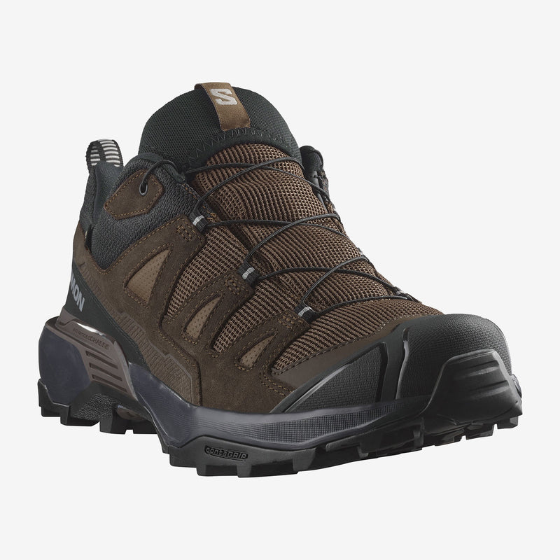 Load image into Gallery viewer, Salomon Men&#39;s X Ultra 360 Leather Gore-Tex Hiking Shoes Dark Earth/Delicioso/Sharkskin L47571200
