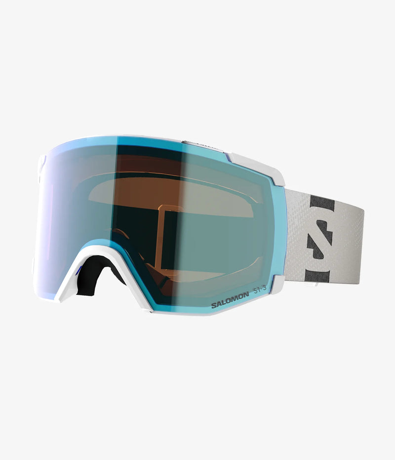 Load image into Gallery viewer, Salomon Unisex S/View Photochromic Goggles White/Photo Blue S1-3 L47639300
