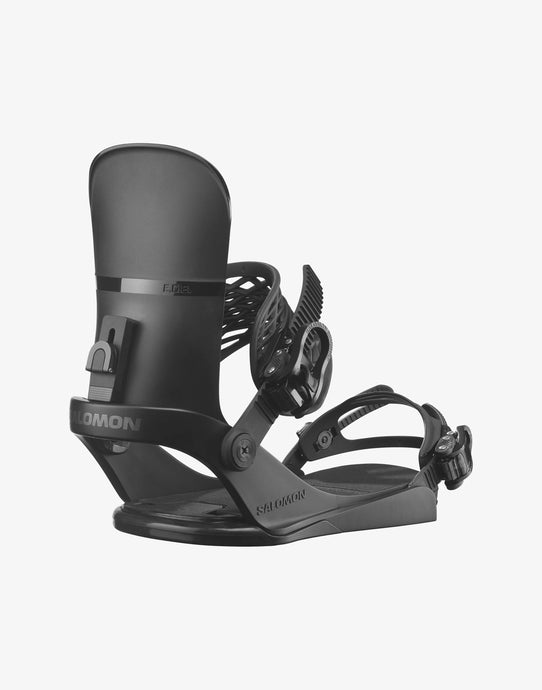 Salomon Men's EDB Snowboard Bindings Black L47650200