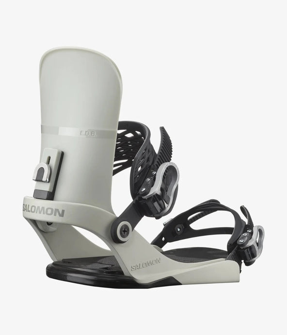 Salomon Men's EDB Snowboard Bindings Grey L47650600