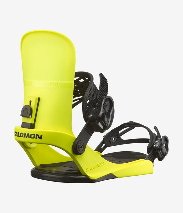 Salomon Men's EDB Snowboard Bindings Neon Yellow L47650700