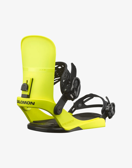 Salomon Men's EDB Snowboard Bindings Neon Yellow L47650700