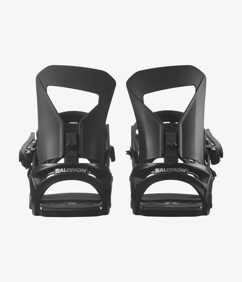 Load image into Gallery viewer, Salomon Men&#39;s Pact Snowboard Bindings Black L47671400
