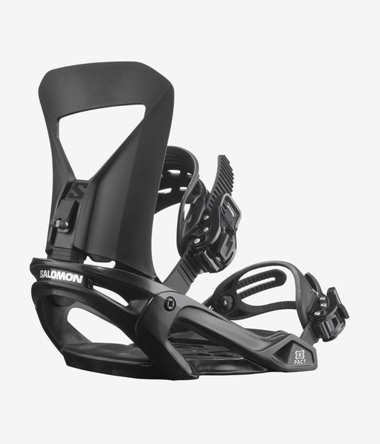 Salomon Men's Pact Snowboard Bindings Black L47671400