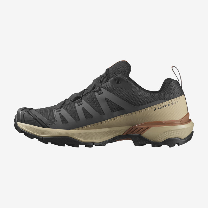 Load image into Gallery viewer, Salomon Men&#39;s X Ultra 360 Gore-Tex Hiking Shoes Phantom/Safari/Caramel Cafe L47687000
