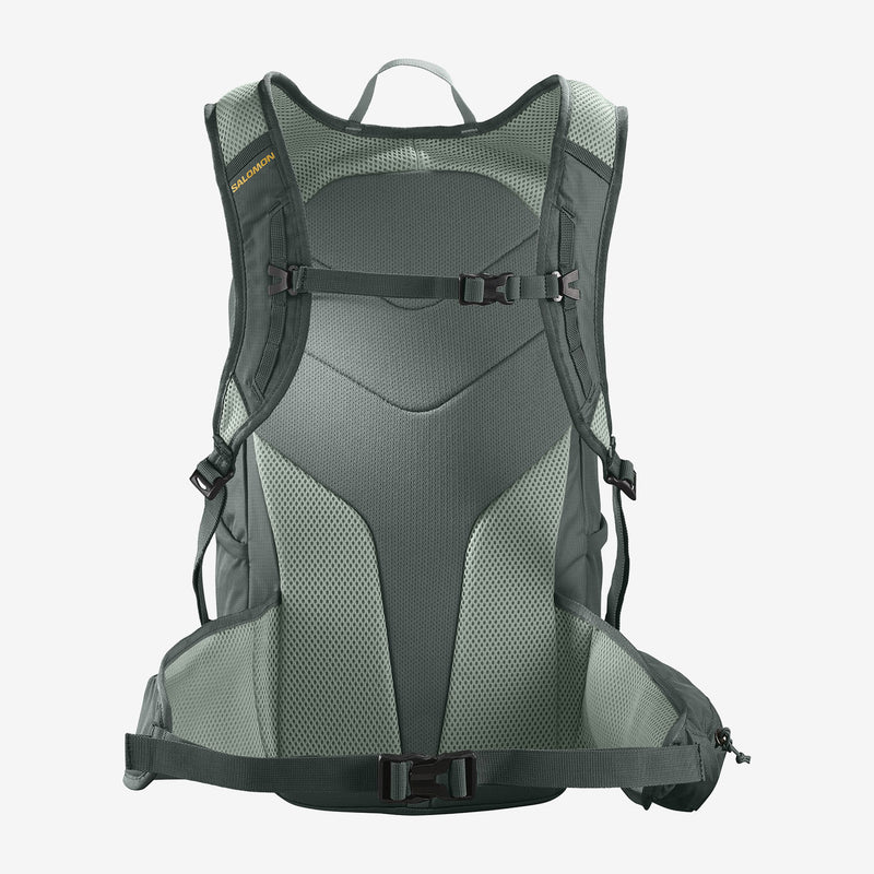 Load image into Gallery viewer, Salomon Unisex Trailblazer 20L Hiking Bag Urban Chic/Green Milieu LC2336000
