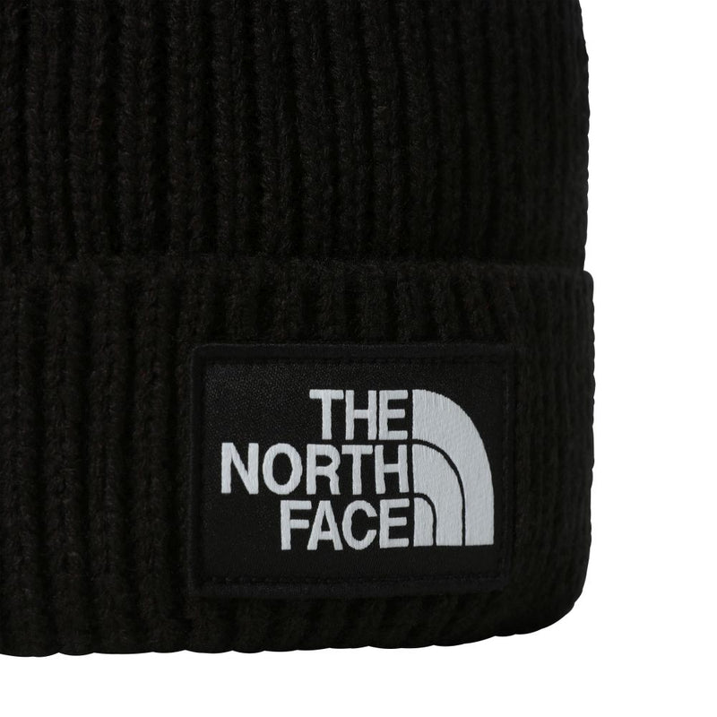 Load image into Gallery viewer, The North Face Unisex TNF™ Logo Box Cuffed Beanie TNF Black NF0A3FJXJK31
