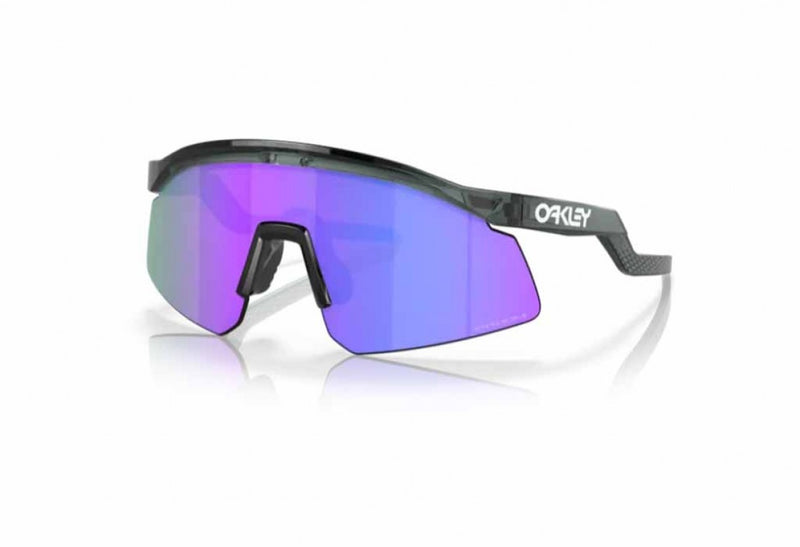 Load image into Gallery viewer, Oakley Unisex Hydra Sunglasses Crystal Black/Prizm Violet OO9229-0437
