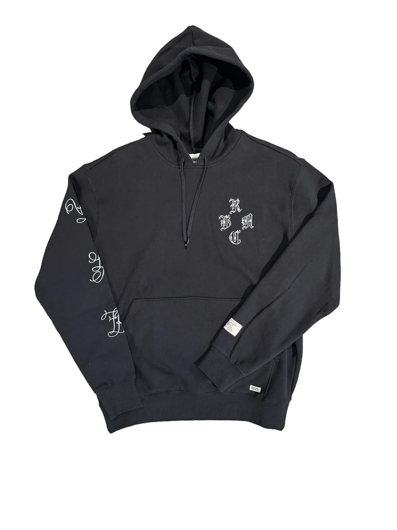 Load image into Gallery viewer, RVCA Men&#39;s Chefs Kiss Hoodie Black AVYFT00373-BLK
