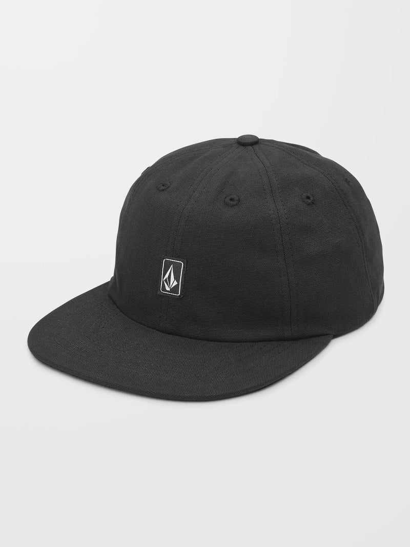 Load image into Gallery viewer, Volcom Men&#39;s Ramp Stone Adjustable Hat Black D5542302_BLK
