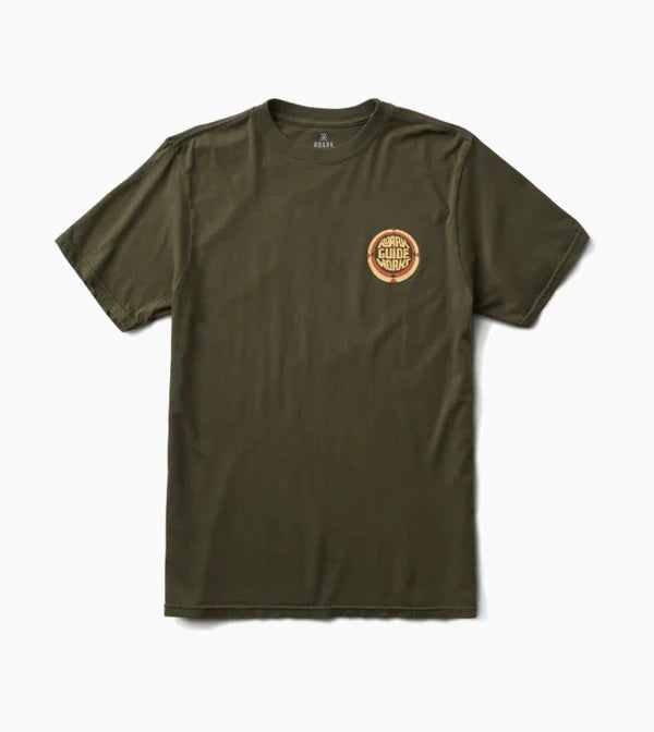 Load image into Gallery viewer, Roark Men&#39;s Guideworks Sardegna Premium T-Shirt Military RT1234
