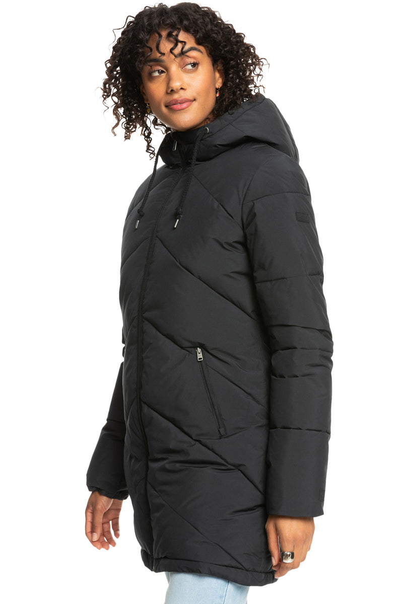 Load image into Gallery viewer, Roxy Women&#39;s Better Weather Jacket Black ERJJK03634-KVJ0
