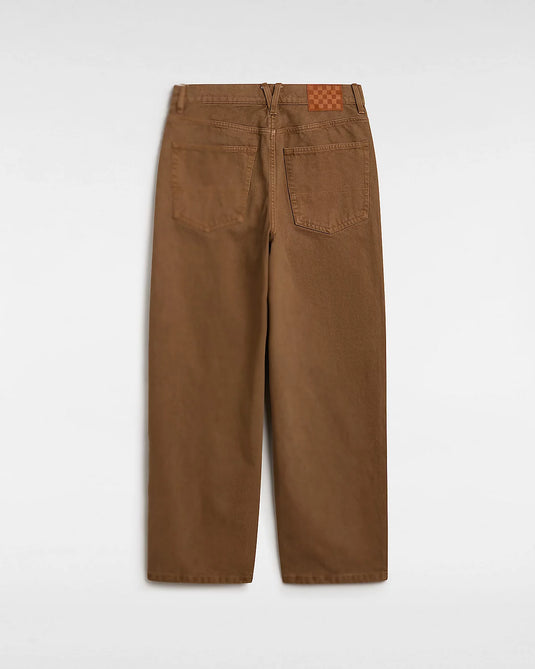 Vans Men's Check-5 Baggy Denim Pants Sepia VN0008NA0E0