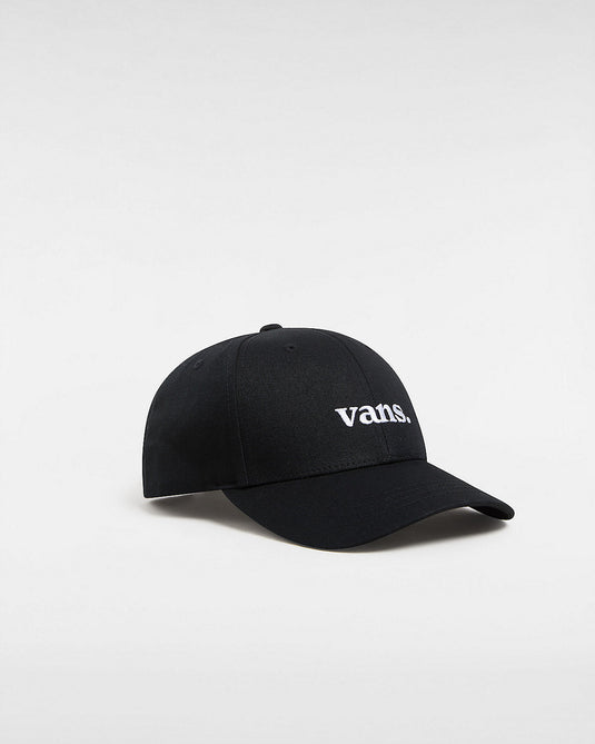 Vans Unisex Vans 66 Structured Jockey Hat Black VN0008P6BLK