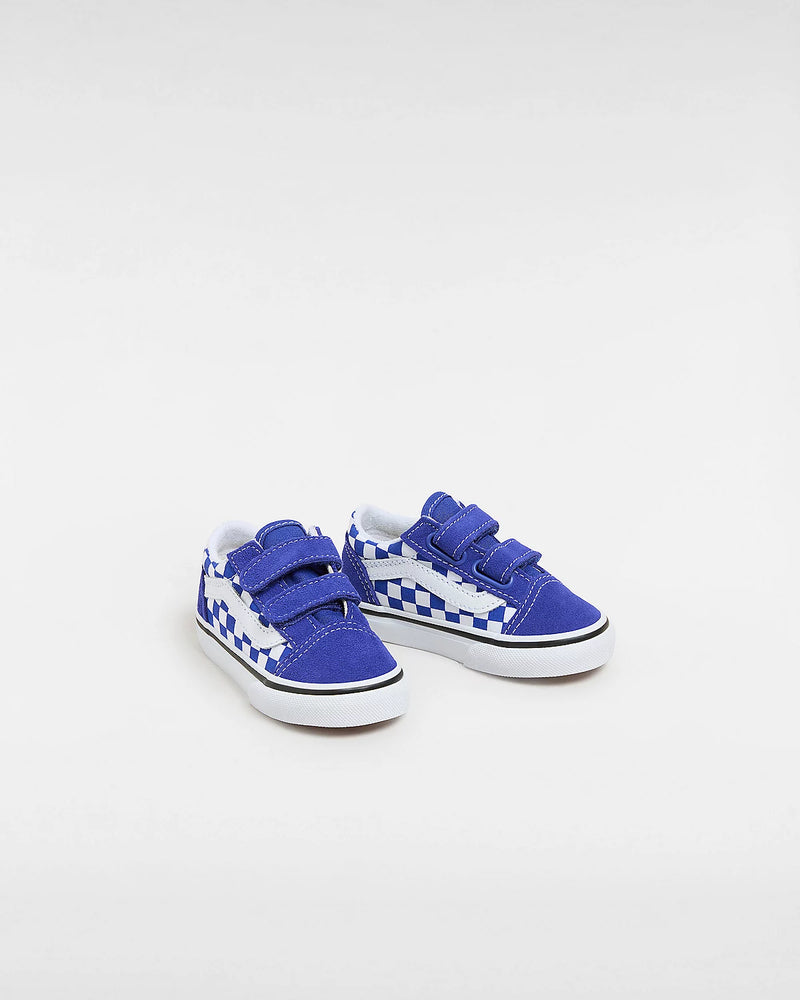 Load image into Gallery viewer, Vans Toddler Old Skool Shoes Checkerboard  (1-4 Years) VN0009RCCG4
