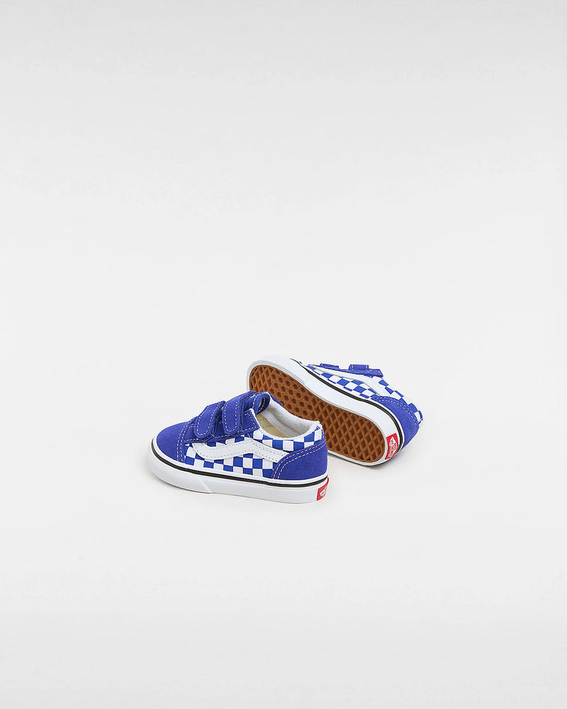 Load image into Gallery viewer, Vans Toddler Old Skool Shoes Checkerboard  (1-4 Years) VN0009RCCG4
