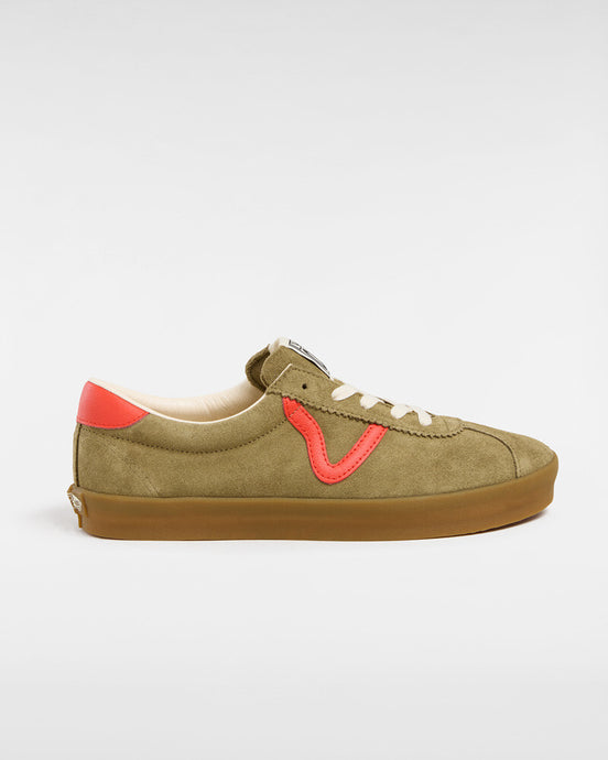 Vans Men's Sport Low Shoes Gum Pop Olive/Red VN000CTDBIS