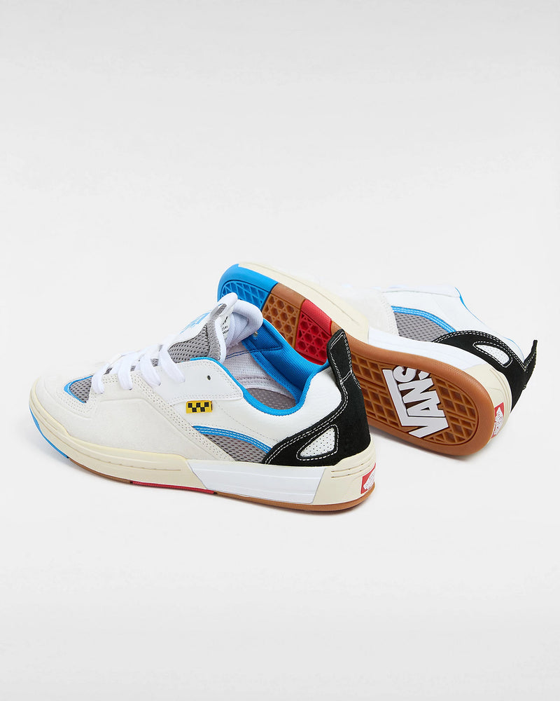 Load image into Gallery viewer, Vans Men&#39;s Skate Mixxa Shoes Athletic White/Multi VN000CUYWTM
