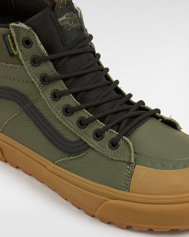 Load image into Gallery viewer, Vans Men&#39;s MTE Sk8-Hi Waterproof Shoes Grepe Leaf/Gum VN000CVT3PY
