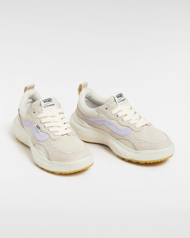 Load image into Gallery viewer, Vans Women&#39;s MTE Ultrarange Neo VR3 Shoes Perf Suede White/Purple VN000CWEWHP
