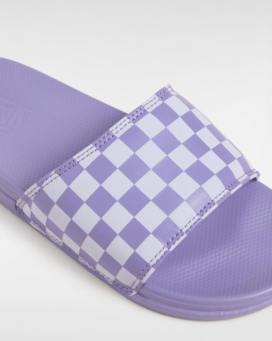 Vans Unisex MTE La Costa Slide-On Shoes Checkerboard Purple Haze VN000CWK1P1