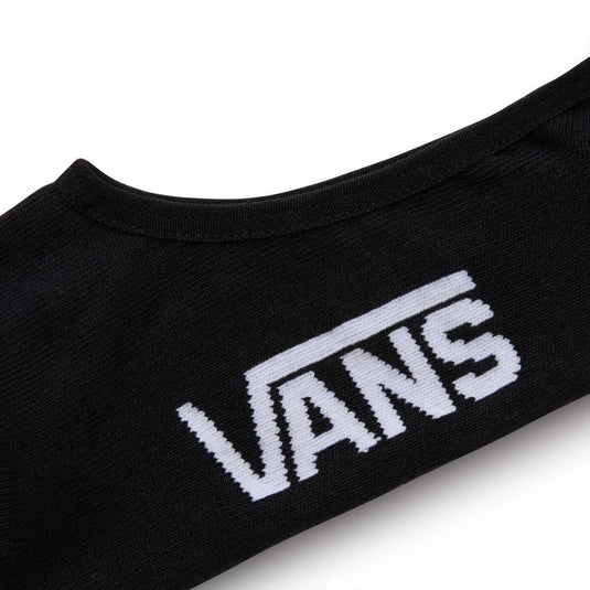 Vans Unisex No Show Socks(3 pairs) Black VN000F10BLK