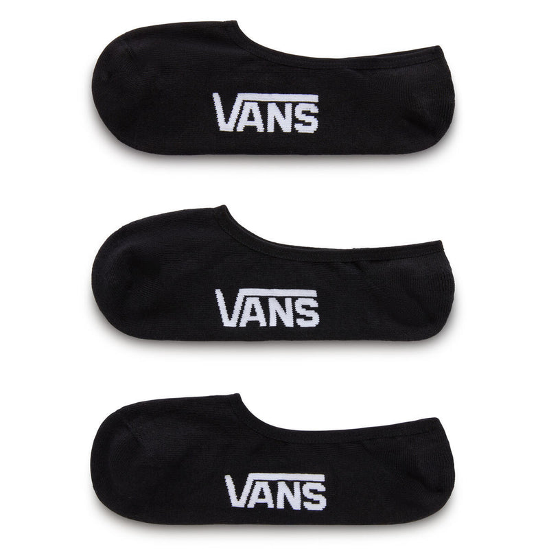 Load image into Gallery viewer, Vans Unisex No Show Socks(3 pairs) Black VN000F10BLK
