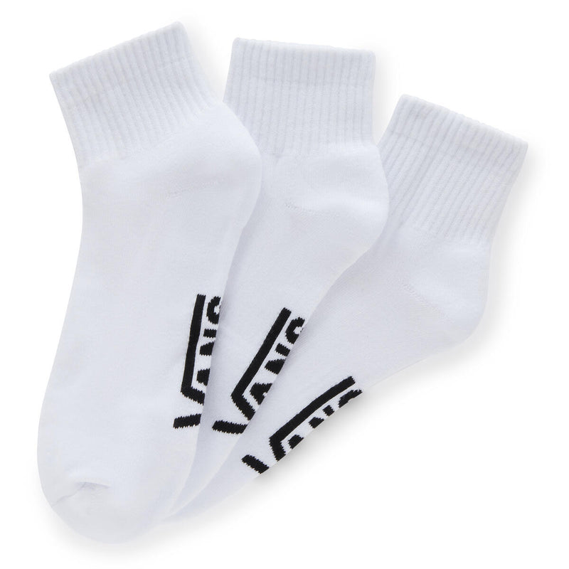 Load image into Gallery viewer, Vans Unisex Classic Ankle Socks (3 pairs) White VN000FV7WHT1
