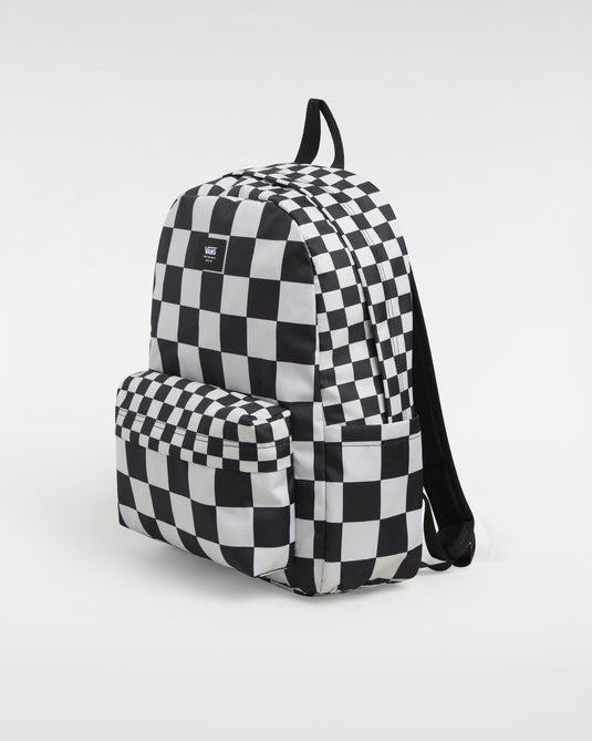 Vans Unisex Old Skool Check Backpack Black VN000H4X3M4