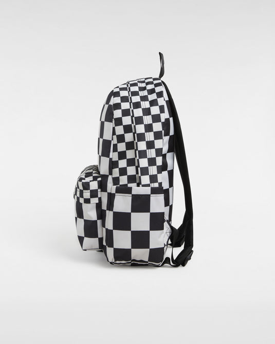 Vans Unisex Old Skool Check Backpack Black VN000H4X3M4