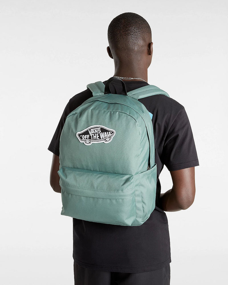 Load image into Gallery viewer, Vans Unisex Old Skool Classic Backpack Green VN000H4Y1CI
