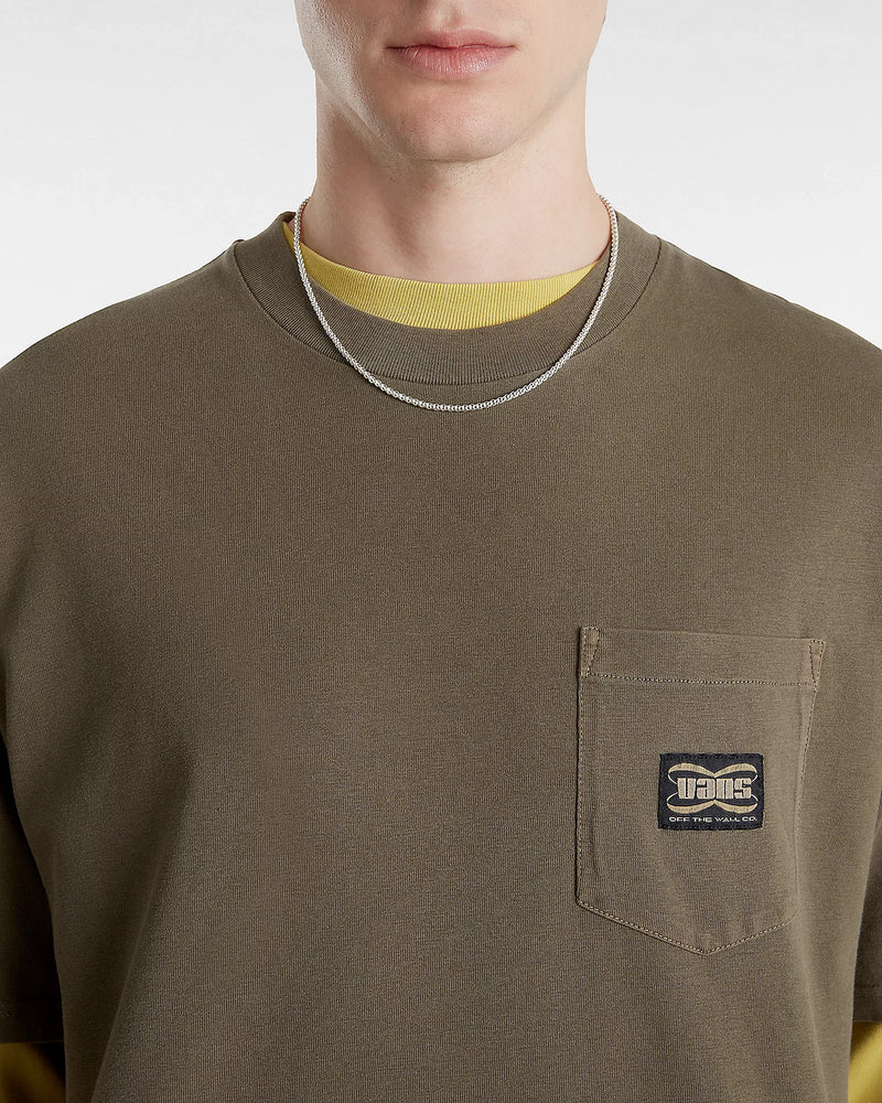 Load image into Gallery viewer, Vans Men&#39;s Hyper Patch Pocket T-Shirt Bungee Cord VN000HES9JC
