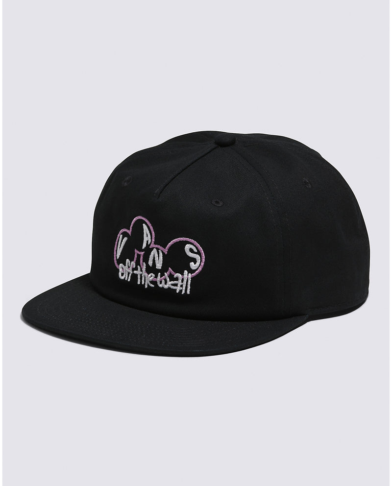 Load image into Gallery viewer, Vans Unisex Scuttle Low Unstructured Hat Black VN000HS9BLK
