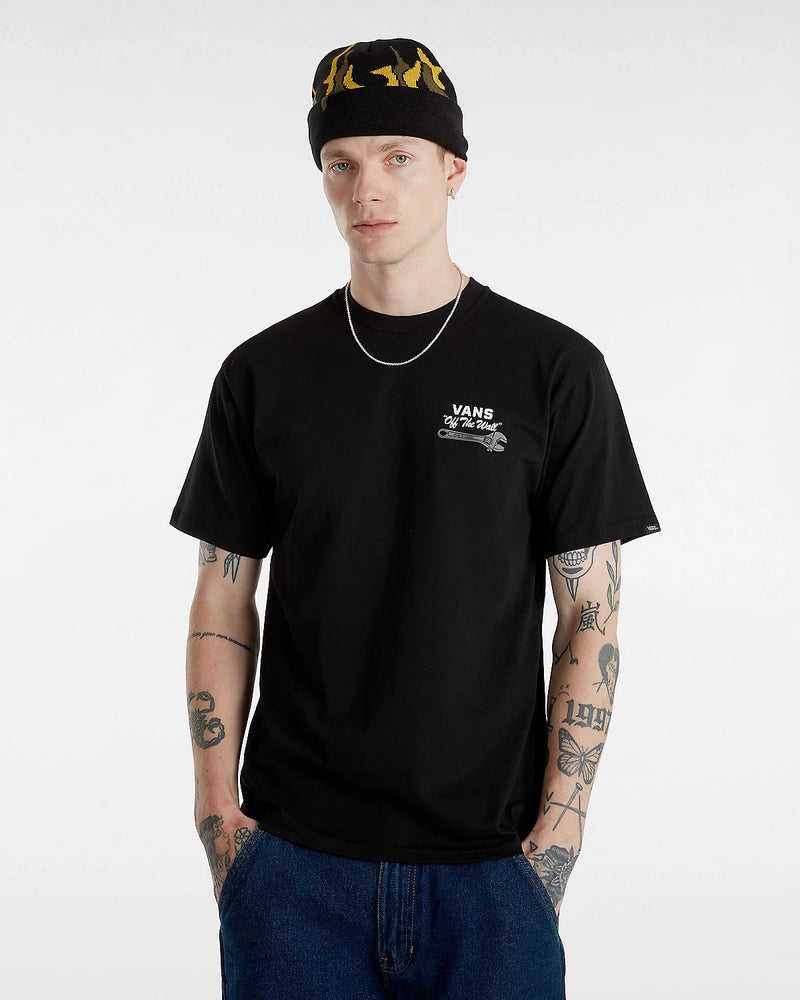 Load image into Gallery viewer, Vans Men&#39;s Wrenched T-Shirt Black VN000J4CBLK
