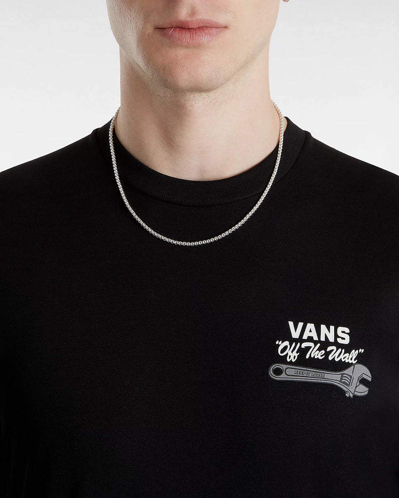 Load image into Gallery viewer, Vans Men&#39;s Wrenched T-Shirt Black VN000J4CBLK
